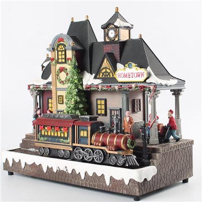 16+ Christmas Village With Moving Train 2021