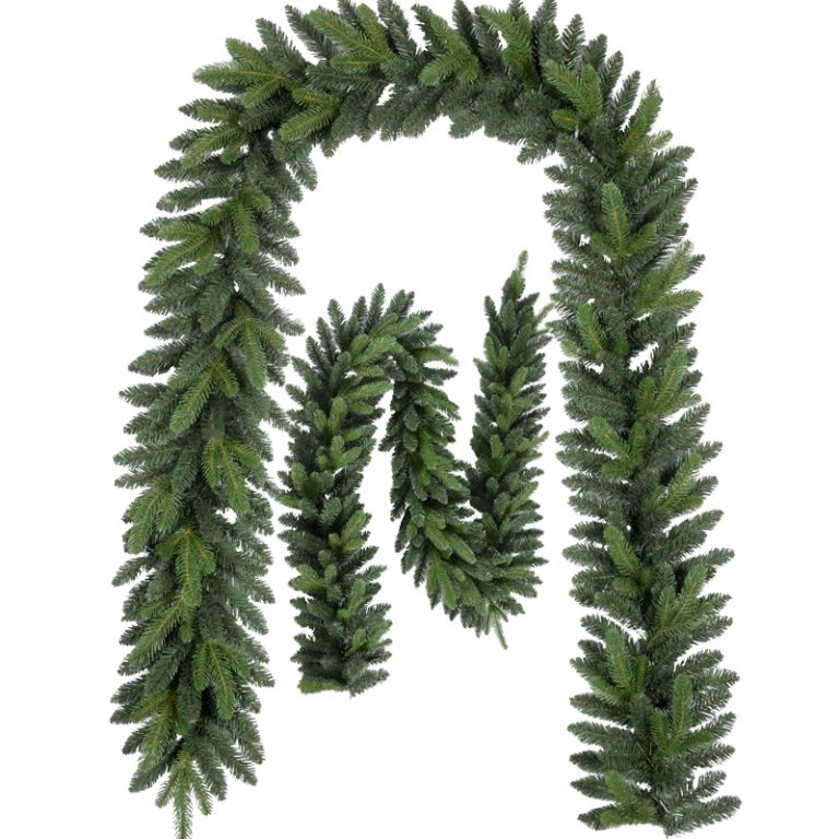 Wholesale artificial luxury green garland | christmas decoration wholesale